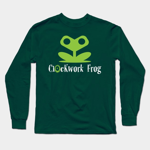 Clockwork Frog Long Sleeve T-Shirt by AngryBunnyCreations